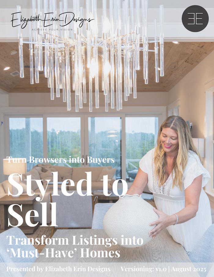 styled to sell homeowner prep guide by elizabeth erin designs | Elizabeth Erin Designs | National Interior Design Firm